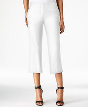 Load image into Gallery viewer, Bar III Women&#39;s Crepe High Rise Culottes, White, 6
