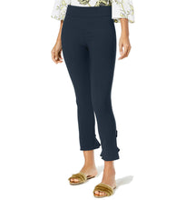 Load image into Gallery viewer, INC Women's Ruffled-Hem Ankle Skinny Pants, Deep Twilight, 0
