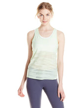 Load image into Gallery viewer, PUMA Women&#39;s Mesh It Up Layer Tank Top, Patina Green, Large
