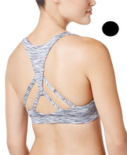 Load image into Gallery viewer, Ideology Women&#39;s Mid-Impact Seamless Sports Bra, Black, XS
