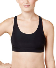 Load image into Gallery viewer, Ideology Women&#39;s Mid-Impact Seamless Sports Bra, Black, XS
