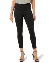 Load image into Gallery viewer, Hue Women&#39;s Tweed  Knit Texture High-Waist Stretchy Leggings, Black, M
