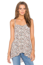 Load image into Gallery viewer, Free People Women&#39;s  &#39;Jenna&#39;s&#39; Bustier Baby doll airy Tank, Ivory, XS
