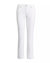 Load image into Gallery viewer, Ralph Lauren Women's High Rise Slim Straight Leg Jeans,White,12x30

