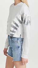 Load image into Gallery viewer, Beyond Yoga Women&#39;s Weekend Tie-Dye Boxy Cropped Sweatshirt, Gray, S
