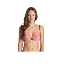 Load image into Gallery viewer, Roxy Women's Border Line Mini Underwire Top Swimwear, Dusty Rose, Small
