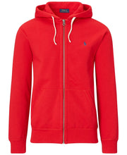 Load image into Gallery viewer, Polo Ralph Lauren Men's Classic Full-Zip Fleece Hoodie, Red, S
