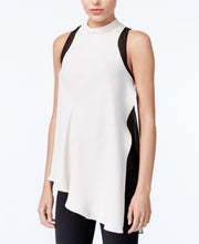 Load image into Gallery viewer, RACHEL Rachel Roy Women's Asymmetrical Colorblocked Top, L
