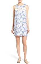 Load image into Gallery viewer, Kensie Women&#39;s Layered Orchids Dress, True Navy Combo, X-Small
