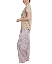 Load image into Gallery viewer, Muk Luks Women's Super-Soft Knit Pajama Lounge Set, Beige Pink , L
