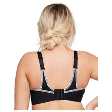 Load image into Gallery viewer, Glamorise Women&#39;s Full Figure Plus Size No-Bounce Camisole Sports Bra Wirefree, Black, 42F
