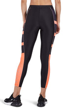 Load image into Gallery viewer, P.e Nation Women&#39;s The Combination Ankle Leggings, Black/Orange, XS
