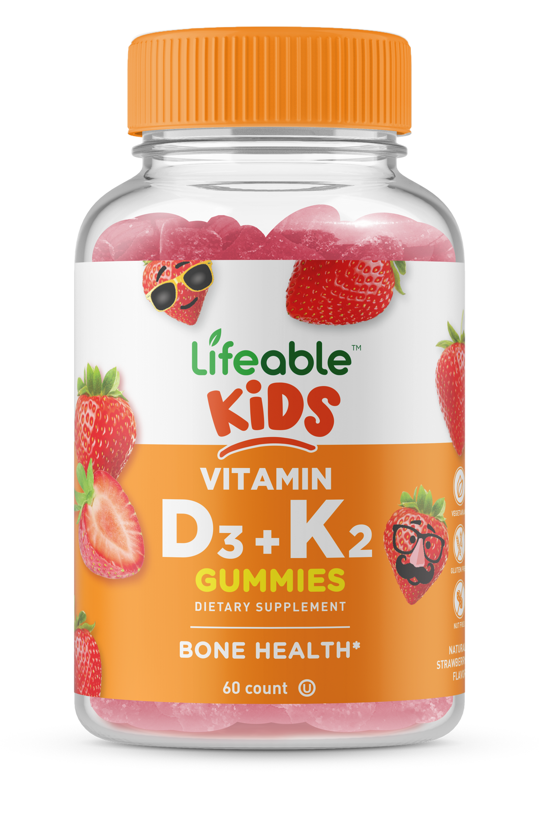 Kids Vitamin D3 + K2 Gummies