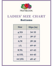 Load image into Gallery viewer, Fruit of the Loom Women&#39;s Premium 6-Pk Brief Underwear, Multi, 8/XL
