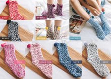 Load image into Gallery viewer, Belloago Women&#39;s Zero Calories Cozy Chenille Cupcake Socks Gift Boxes
