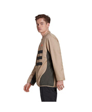 Load image into Gallery viewer, adidas Men&#39;s Woven Piste 3-Stripes Climawarm Soccer Jacket , Tan, M
