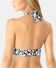 Load image into Gallery viewer, Anne Cole Women&#39;s Bitsy Ditsy Printed Halter Soft Cup Bikini Top, XS
