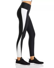 Load image into Gallery viewer, Aqua Women&#39;s Athletic Wide Waistband Color Blocked Leggings, Black, S
