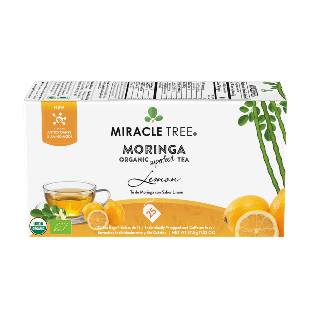 Miracle Tree - Organic Moringa Tea: Lemon