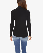Load image into Gallery viewer, Sanctuary Women's Essential Turtleneck Top, Black, S
