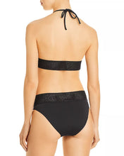 Load image into Gallery viewer, Peixoto Women&#39;s Naomi Mesh Bikini Top, Black, L
