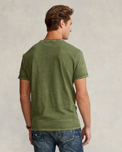 Load image into Gallery viewer, Polo Ralph Lauren Men's Cotton Logo Graphic Tee, Army Olive, M
