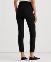 Load image into Gallery viewer, LAUREN Ralph Lauren Straight-Leg Stretch Pants, Polo Black, S
