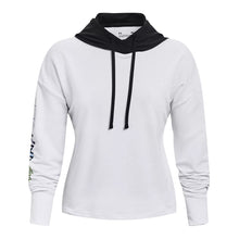 Load image into Gallery viewer, Under Armour Women&#39;s Rival Terry Hoodie, White, S
