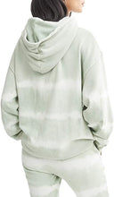 Load image into Gallery viewer, WSLY Women&#39;s Ecosoft Oversized Hoodie, Sage Tie-Dye, L
