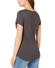 Load image into Gallery viewer, I.N.C.  Women's Embellished Graphic T-Shirt, Grey, Small
