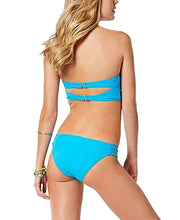 Load image into Gallery viewer, Sundazed Women&#39;s Abbi Bra-Sized Underwire Bikini Top, (Blue 36C)
