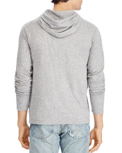 Load image into Gallery viewer, Polo Ralph Lauren Men's Jersey Long Sleeve Tee Hoodie, Gray, XXL
