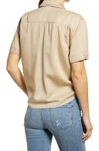 Load image into Gallery viewer, Vince Camuto Women's Tie Front Blouse, New Ivory, L
