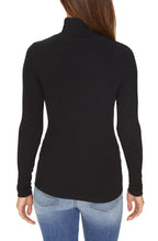 Load image into Gallery viewer, Sanctuary Women&#39;s Essential Turtleneck Top, Black, XXL
