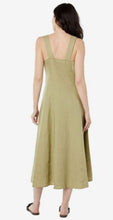 Load image into Gallery viewer, Vince Camuto Women&#39;s Sleeveless Button Front Dress, Soft Willow, S

