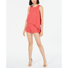 Load image into Gallery viewer, Bar III Women&#39;s Sleeveless Jewel Neck Romper , Dark Starfish, Small
