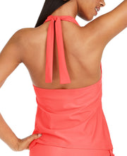 Load image into Gallery viewer, Bar III Women&#39;s Like It Or Knot Ribbed Bikini Top, Cinnamon, S
