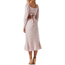 Load image into Gallery viewer, ASTR the Label Women&#39;s Lainie Twist Front Cut Out MIDI Dress, Pink, M
