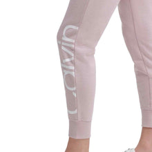 Load image into Gallery viewer, Calvin Klein Performance Women&#39;s Logo Fleece Jogger Pants, Pink, XXL
