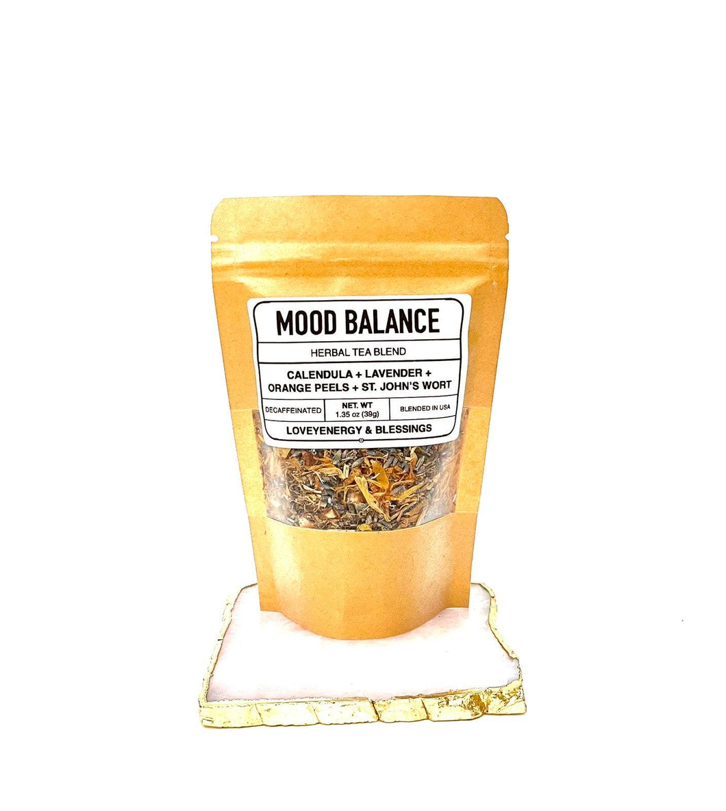 Loveyenergy & Blessings - Mood Balance Handcrafted Herbal Tea Blend 13 Servings