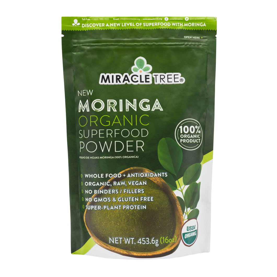 Miracle Tree - 16 oz Organic Moringa Powder