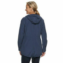Load image into Gallery viewer, Columbia Women&#39;s Cultus Lake Hooded Anorak Active Jacket, Navy, XL
