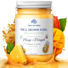 Load image into Gallery viewer, TrueSeaMoss - MANGO AND PINEAPPLE SEA MOSS GEL: 1 Pack
