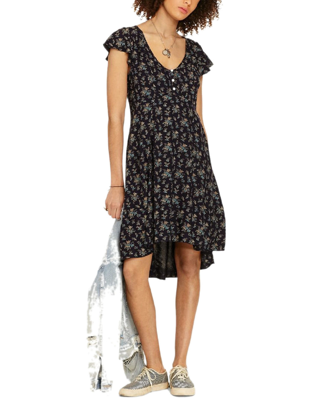 Ralph Lauren Denim & Supply Women's Blue Floral Fit-and-Flare Dress, 2