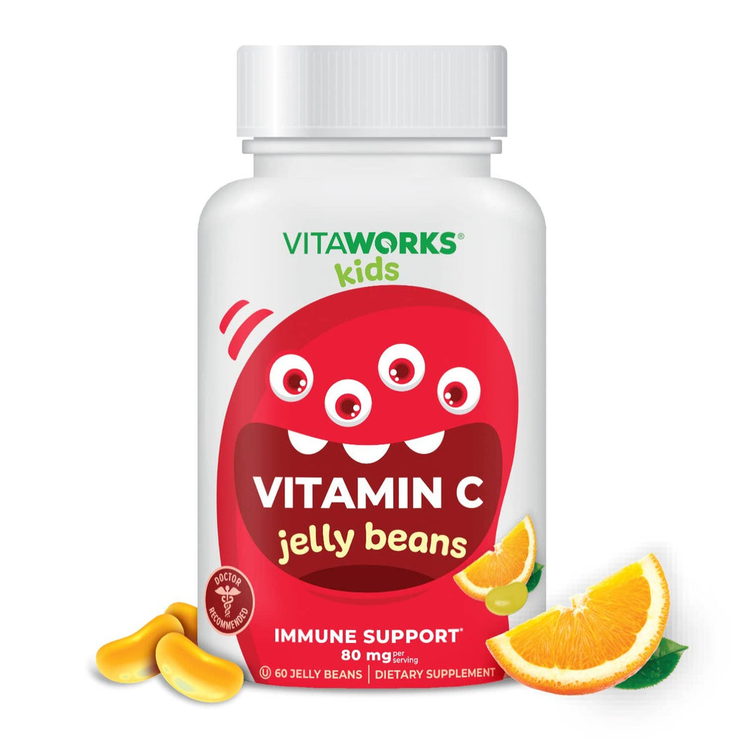 Kids Vitamin C Jelly Beans, Immune Support