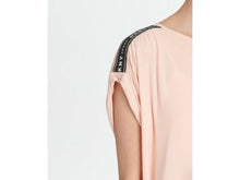 Load image into Gallery viewer, DKNY Sport Women&#39;s Logo Relaxed Athletic Top, Tropical Peach, S
