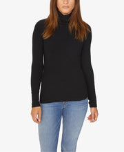 Load image into Gallery viewer, Sanctuary Women's Essential Turtleneck Top, Black, S
