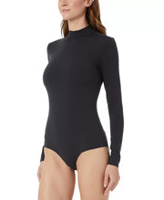 Load image into Gallery viewer, 32 Degrees Women&#39;s Cozy Heat Mock-Neck Bodysuit, Black, L
