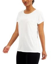 Load image into Gallery viewer, Ideology Women's Scoop-Neck T-Shirt, Bright White, M

