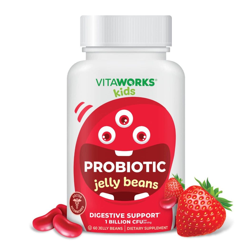 Kids Probiotic Jelly Beans, Digestive Support